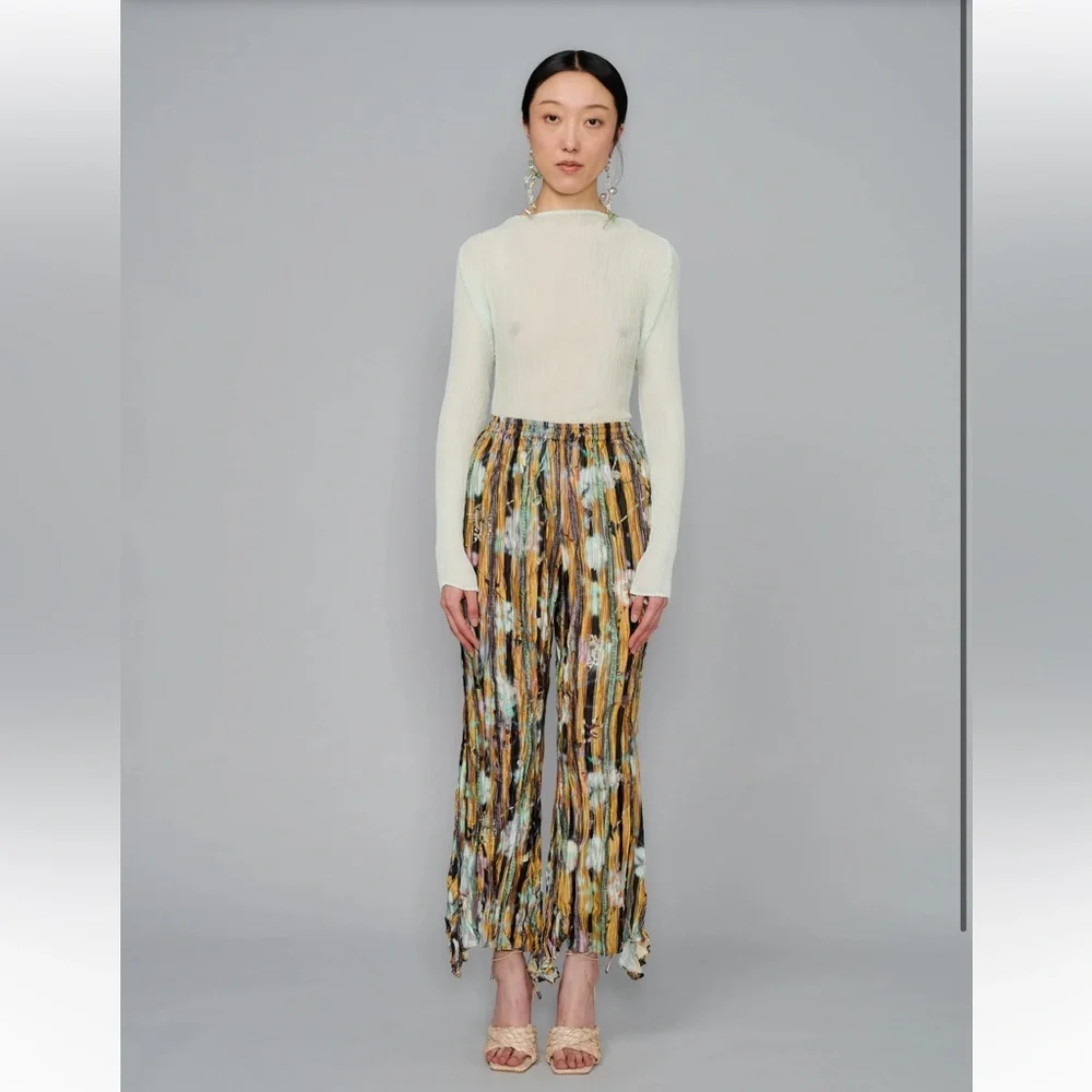 Julia Heuer Daliah Trousers in Dark Marie - Picture 2 of 15